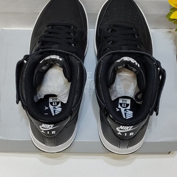 Nike Air Force 1 Mid Have A Nike Day Shoes Leather Uppers Padded Collar Mens 8.5 - Picture 8 of 12